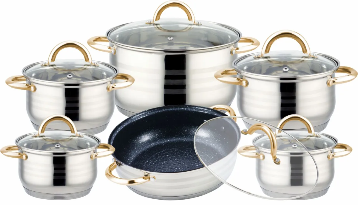 EDENBERG Cookware set 12pcs EB-3998