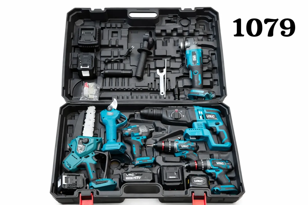 Tool Pack 6PC With 4 Batteries KDM0464