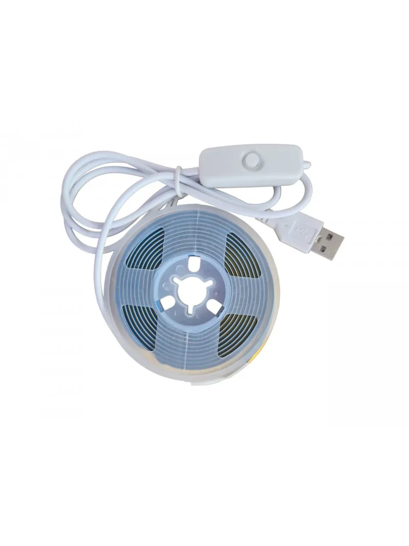 COB LED Strip 5V 2m Cold White USB - KYS0307