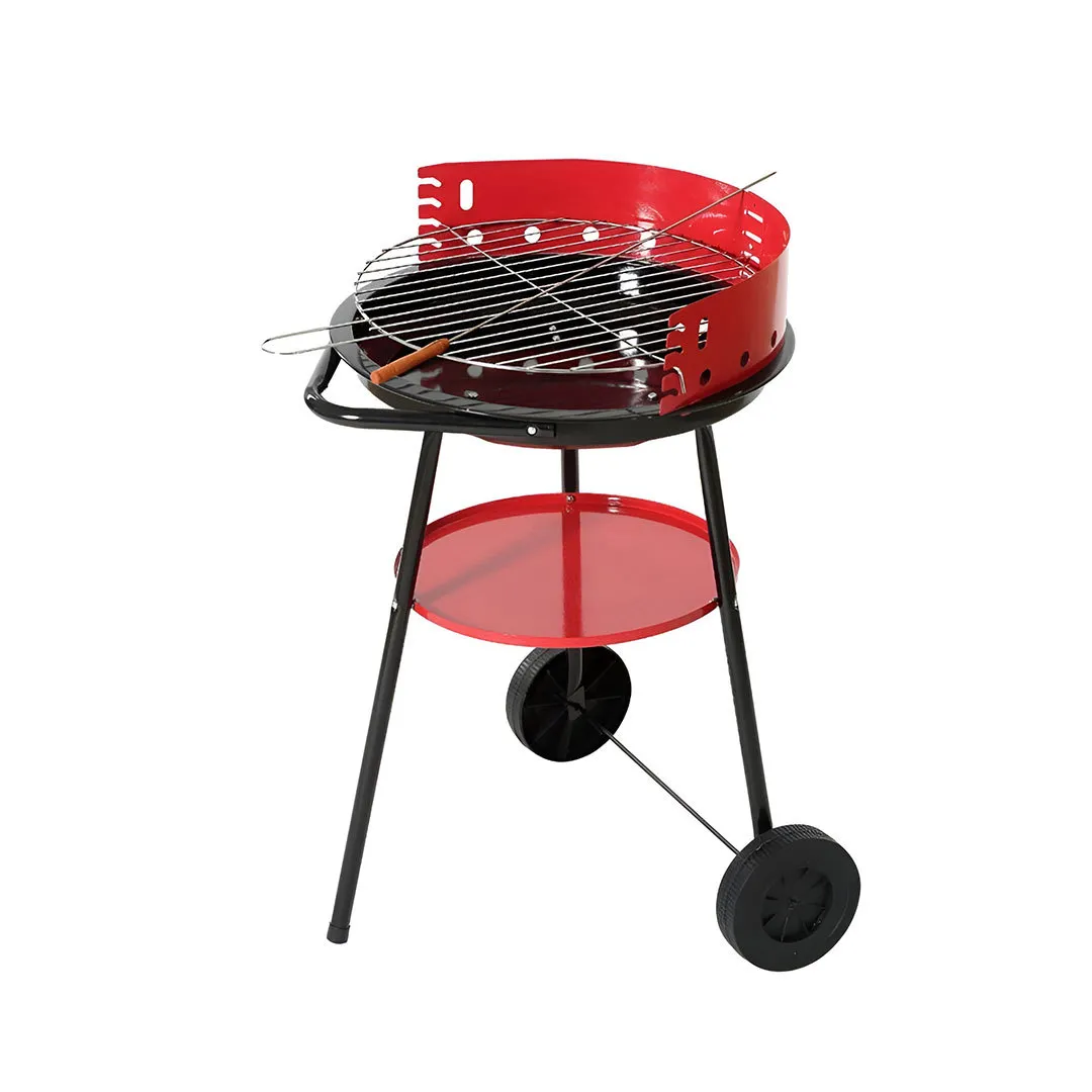 Round Camping Grill With Stand – 44cm RC1112