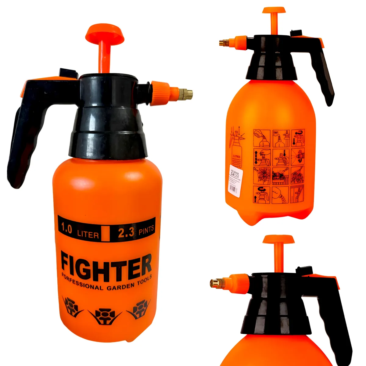 Spruzzatore a pressione manuale da giardino Fighter 1 L - FT670