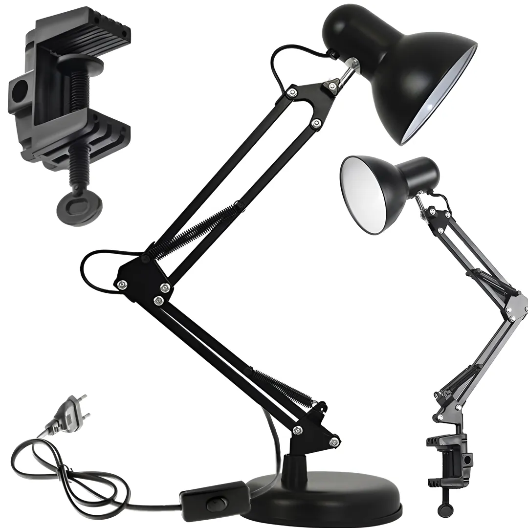 Schoolbureau leeslamp - houder & standaard - DRL1111