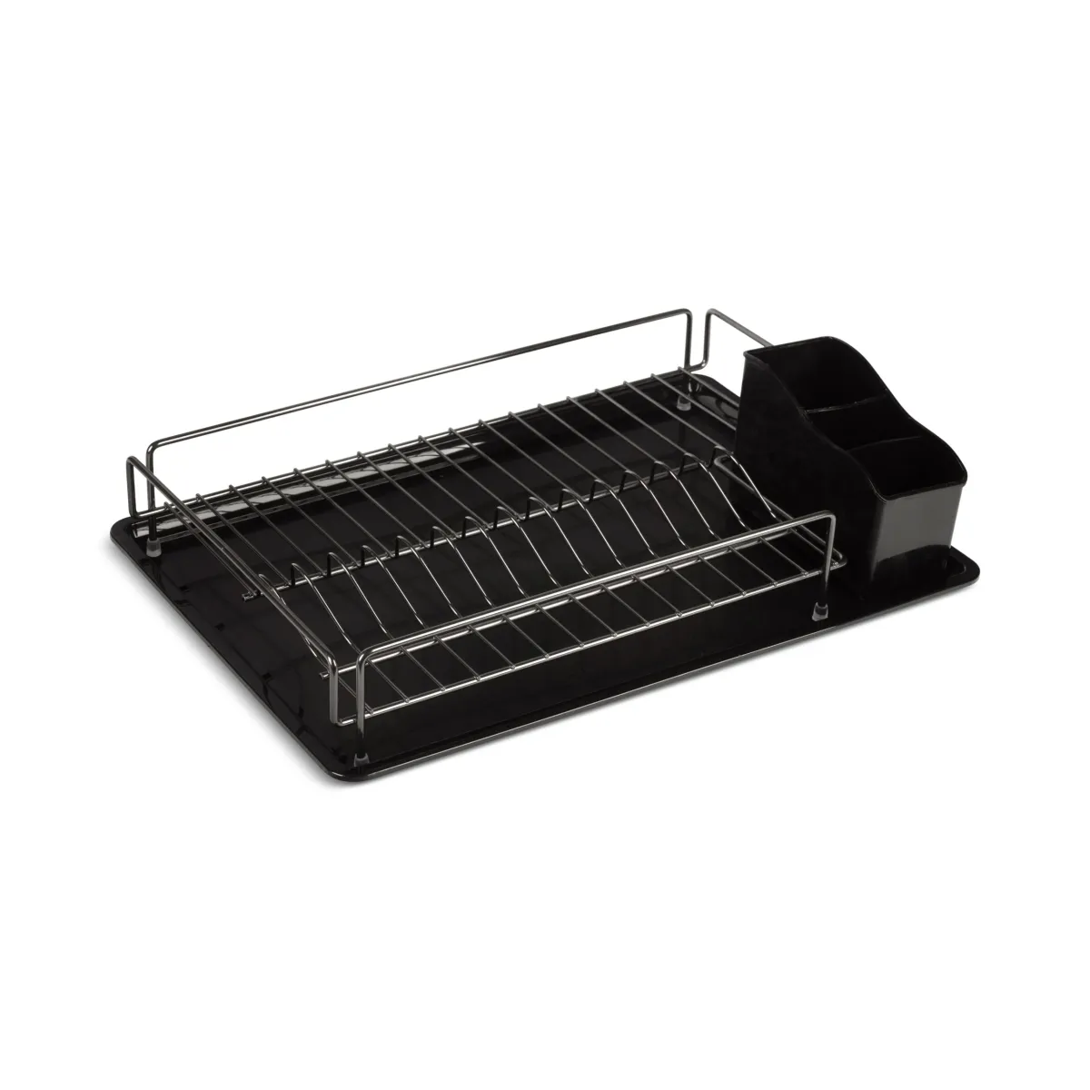 Edenberg Dish Rack with Drip Tray - With Cutlery Tray 33 cm x 48 cm x 12 cm  EB-308