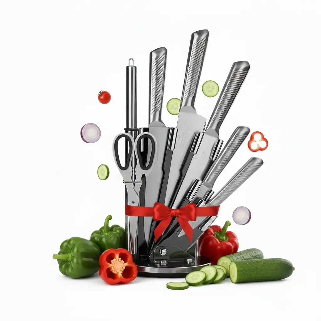 Edenberg stainless steel  Knife Set 8 Pcs EB-915
