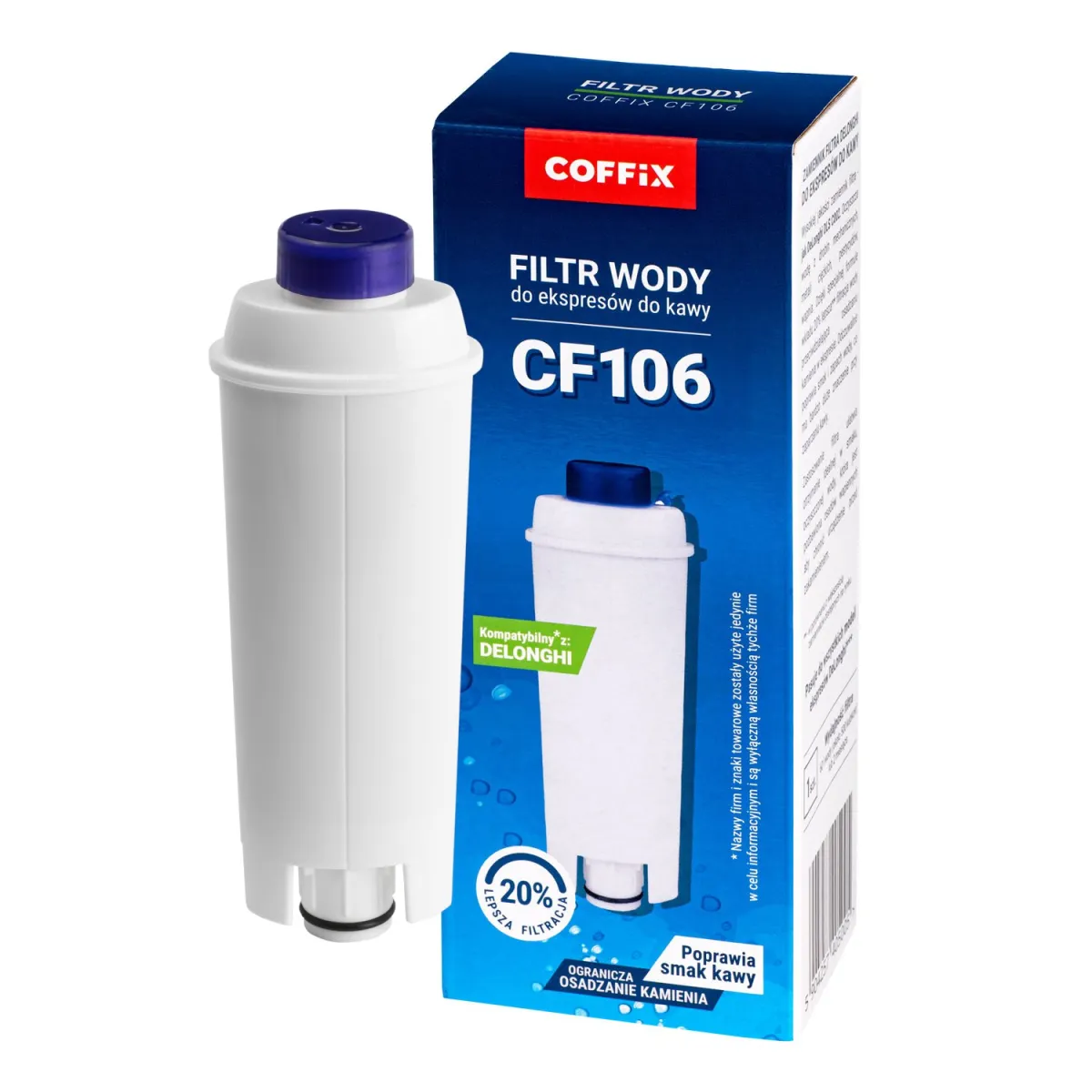 Filter for DeLonghi Espresso Machines (replacement) - COFFIX CF106