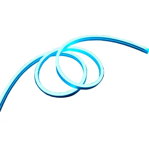 LED Neon Flex Strip 12V Cold Blue IP67 5m 6x12mm