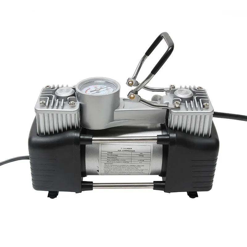 12V Double Cylinder Portable Car Tire Inflator Air Compressor SC-5195