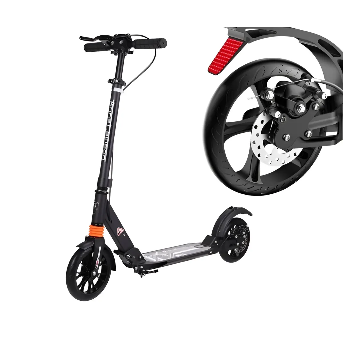 Kickscooter With Disc Brake Black | KS1111