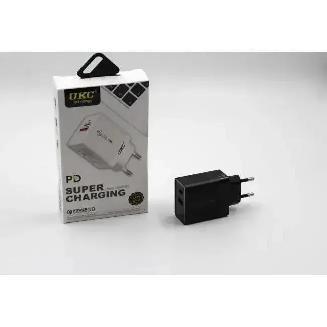 UKC PD Super Charging Power 3.0 Fast Charger USB-A/C KDM1081