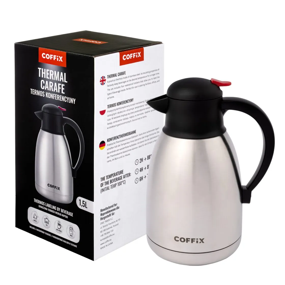 Thermal Carafe Conference Thermos 1.5 l