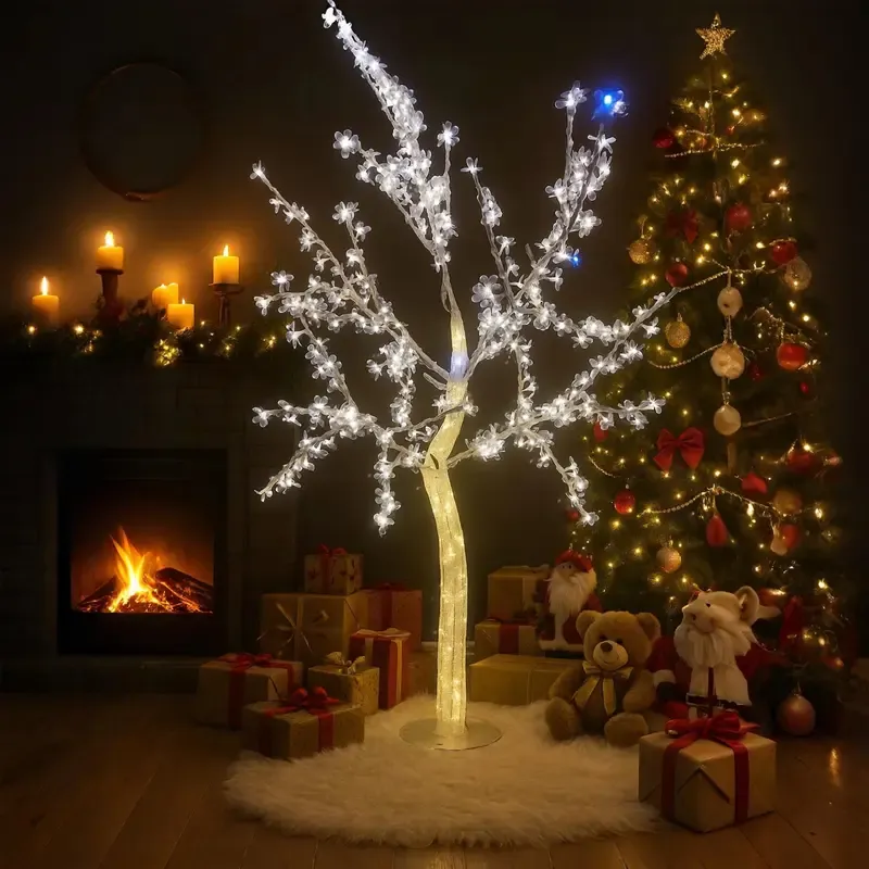 Glowing Acrylic Magic Cherry Blossom Tree 610 LED, 190 cm - L090888