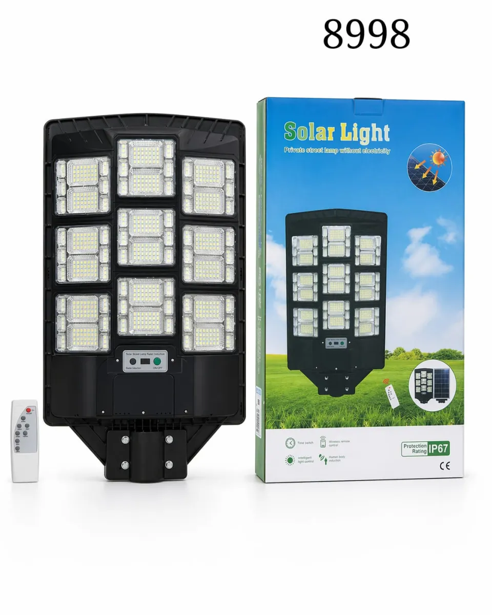 Solar LED Street Light with Motion Sensor – Savings & Security KDM0789