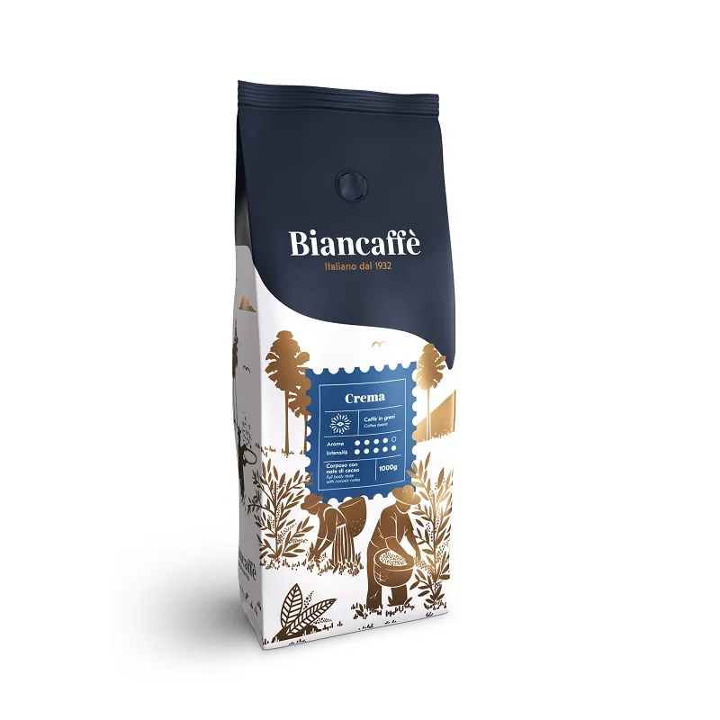 Biancaffe Espresso Crema Whole Bean Coffee 1kg
