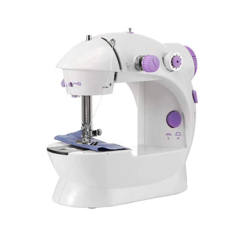 Mini Sewing Machine 2-Speed Portable Electric with Light KDM0415