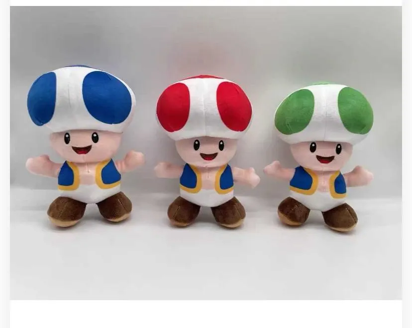 Peluches Toad Super Mario - lot 3