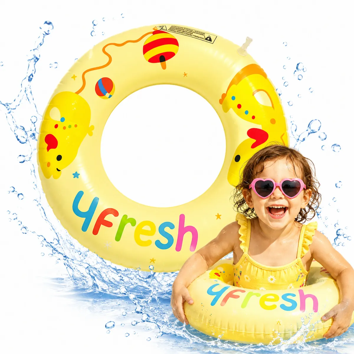 Inflatable Swimming Ring for Children 70 cm - T140481