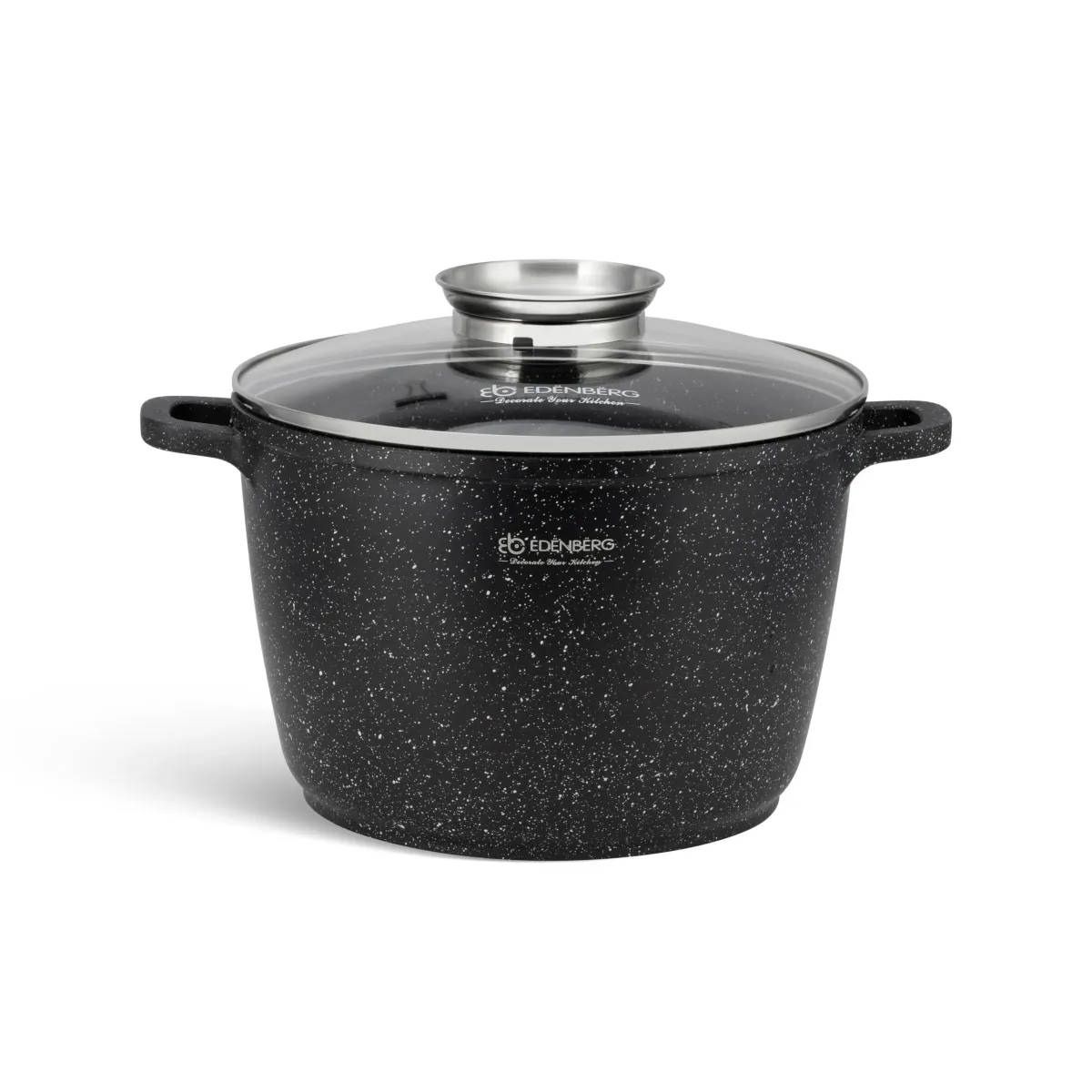 High Luxury Aluminum Casserole with Lid 6.2l  24 cm EB-8131