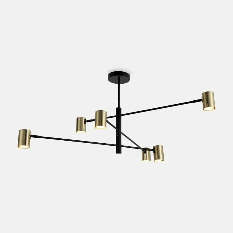 Plafoniera PEDRO senza 6xGU10 max 5W IP20