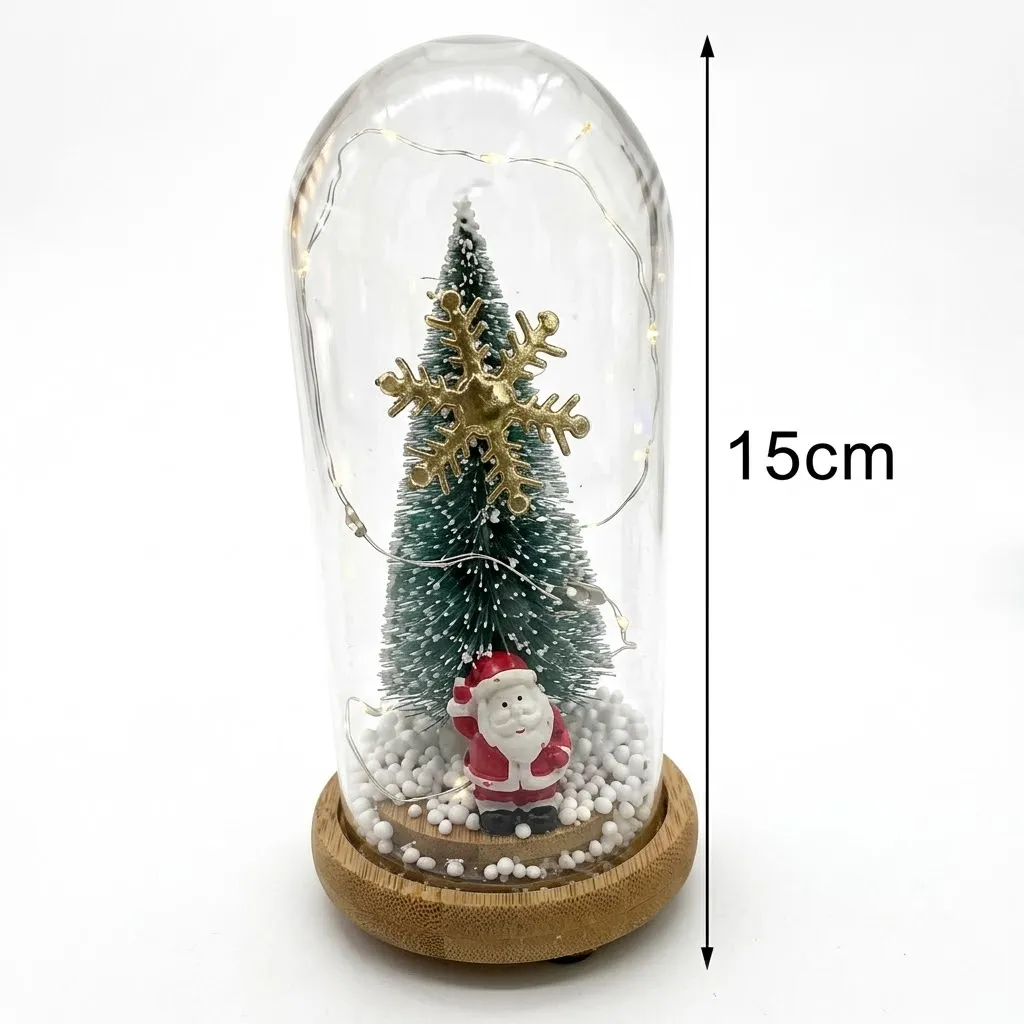 LED Christmas Tree Santa Claus Decoration 15 cm - PX- 791721