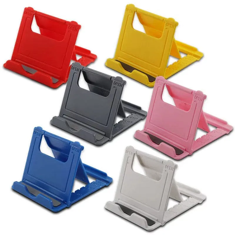 Sammenklappelig justerbar telefon-tabletholder multi-farve KDM0736