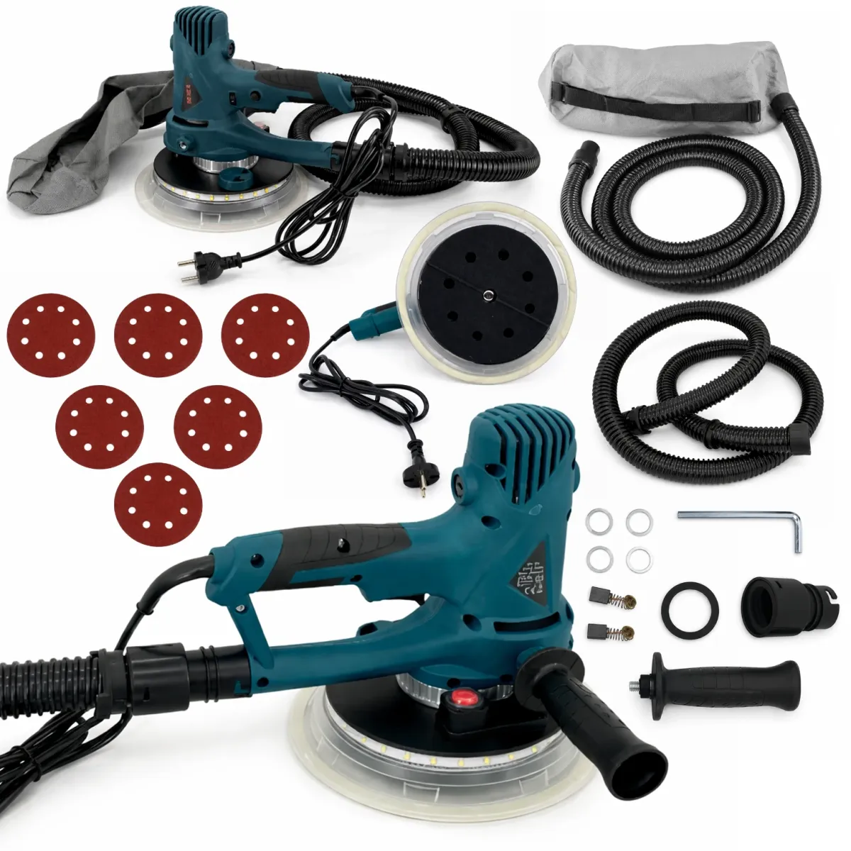 BOXER Drywall Sander 2200W with LED Light & Dust Extraction | BX-701