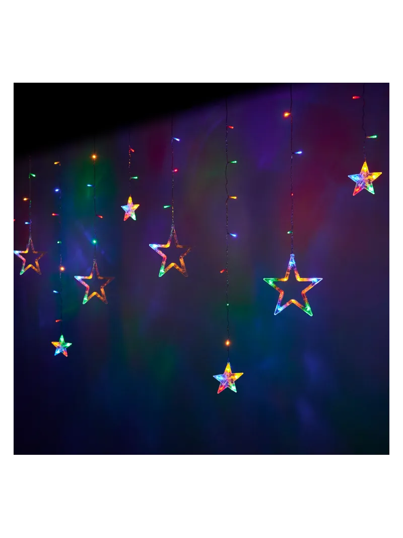 LED Star Light Curtain Multicolour - KYS0223