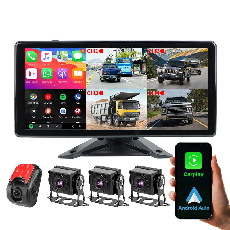 7" Auto MP5 Scherm CarPlay Android Auto BT GPS KDM0719