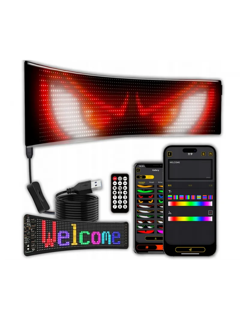 LED Matrix Panel 20x64 34.5x10cm RGB - KYS0311