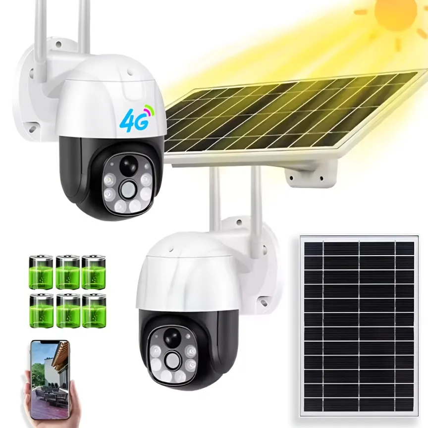 SOLAR POWERED SECURITY CAMERA