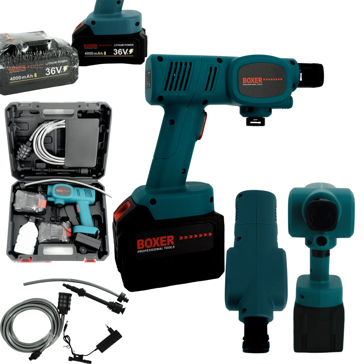 BOXER PROFESSIONAL TOOLS CORDLESS PRESSURE WASHER - BX7011