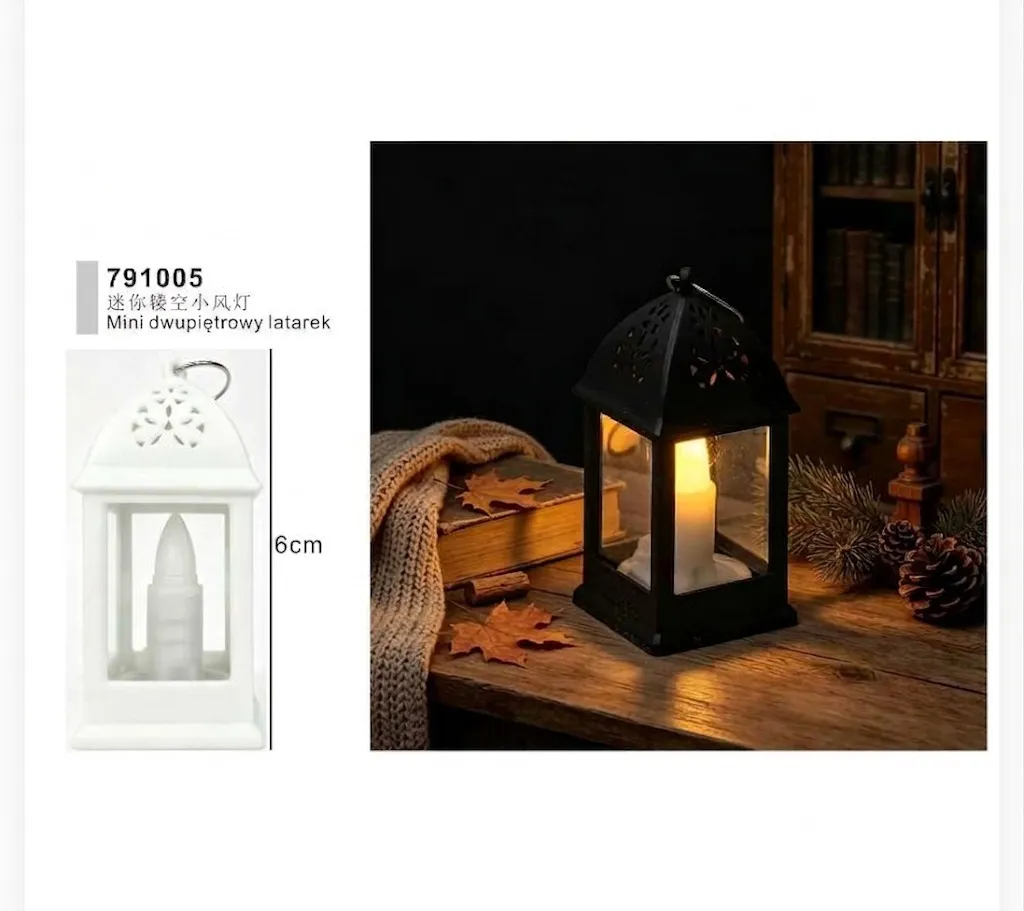 Miniature Cut-Out LED Decorative Lantern (6 cm) – Item 791005