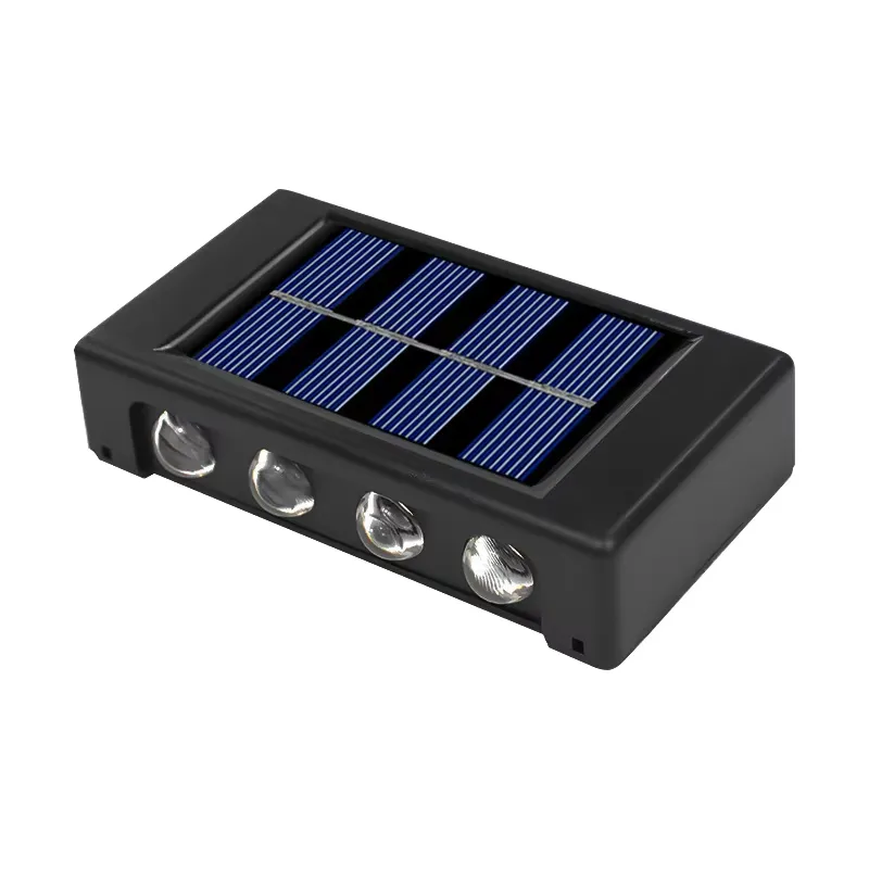 Solar Powered Outdoor LED Wall Light - Cordless Garden Lighting KDM0794