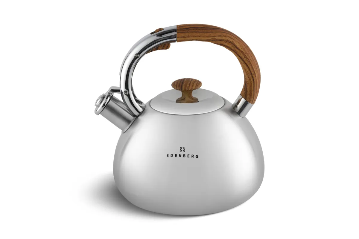 EDENBERG Whistling kettle satin 3.0l EB-2497W
