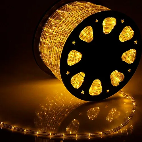 DURALIGHT Tube LED Strip 220V Warm White with Flash Effect 2.8W/m