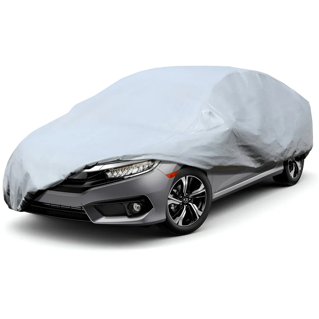 ULTRA LIGHT CAR COVER - XL ( 540 X 175 CM ) - PEVA -1 PC - YANZI - CC1111