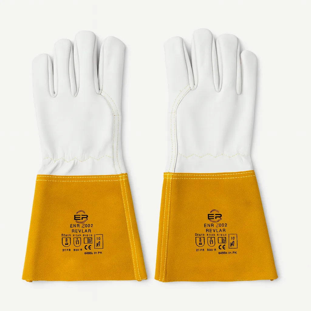 Leather Protective Gloves  ENR - 7502
