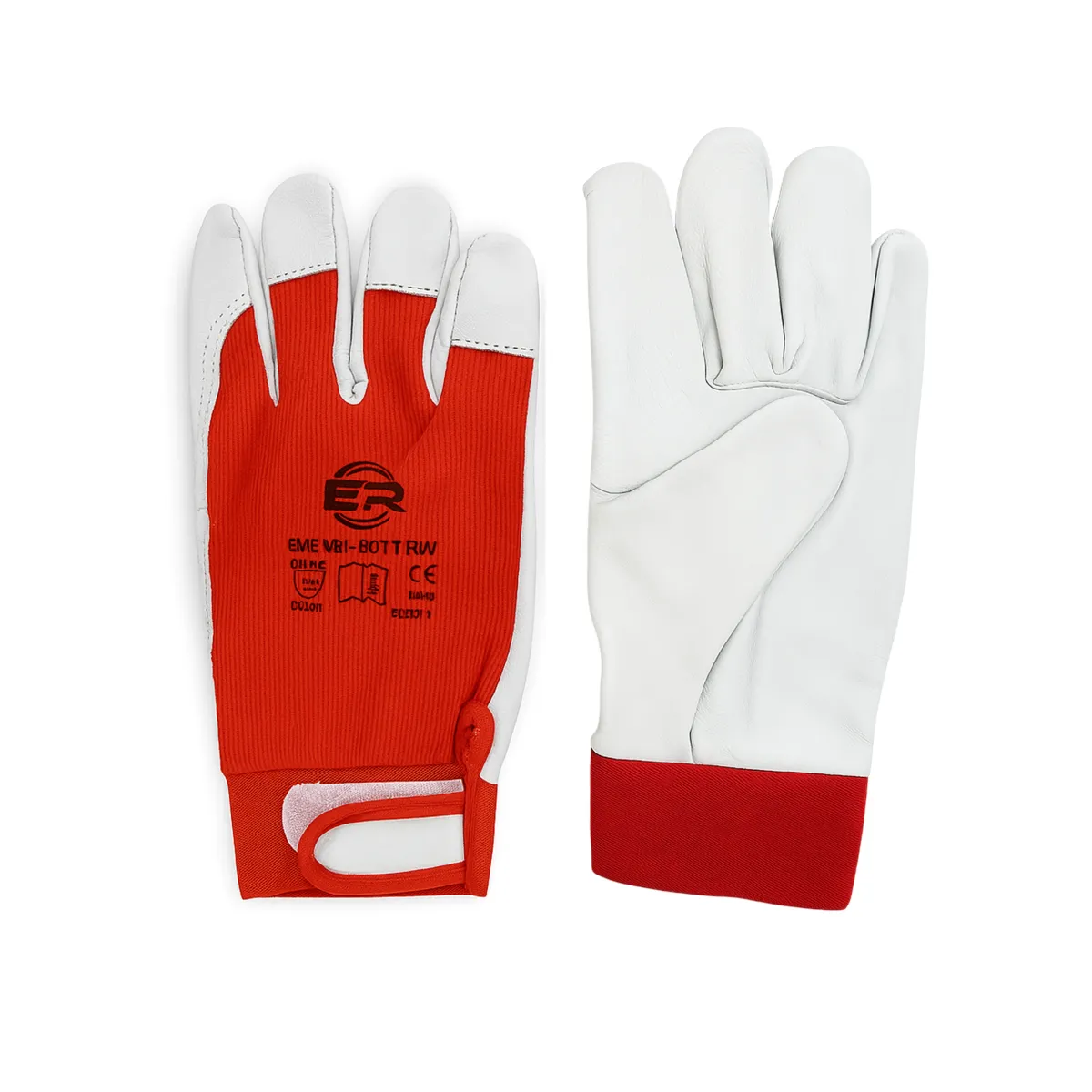 Premium nahast töökindad ENR-019011RW