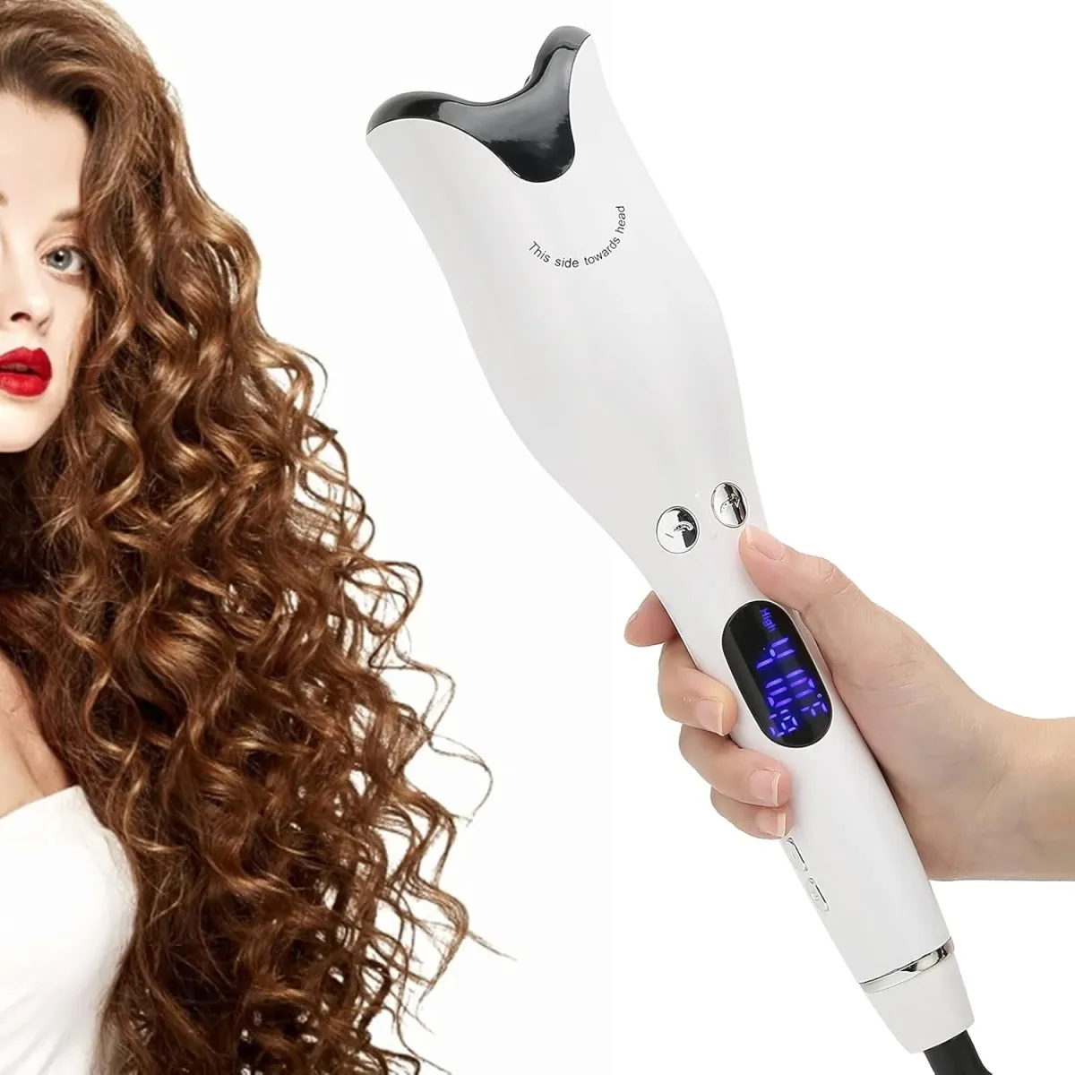 Rotating Ceramic Curler Iron with Fast Heating Precise - SC-5130