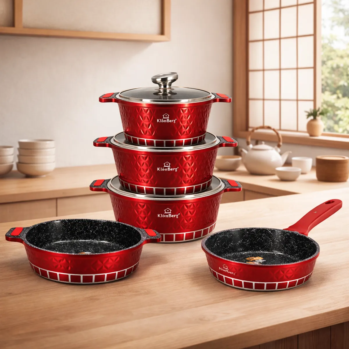 Cookware Set 8 Pcs KB-4204