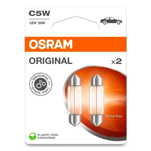 Halogen Bulb C5W 5W 12V 45Lm ORIGINAL Festoon