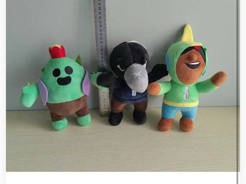 Video Game Character Plush Toys (Brawl Stars Characters)