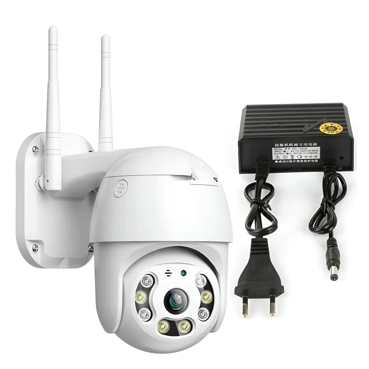Kamera WiFi zewnętrzna 5MP obrotowa, detekcja ruchu, audio 2-way - S040364