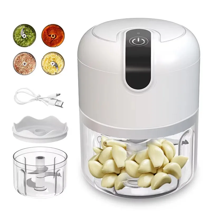 Compact Wireless Food Chopper & Mini Blender USB KDM0235