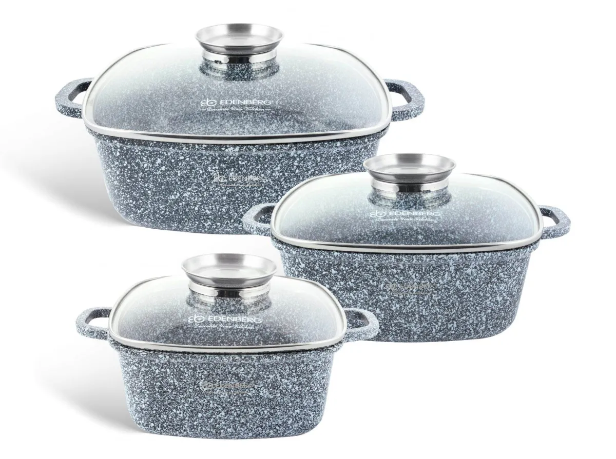 EDENBERG Cookware set 6pcs EB-8030