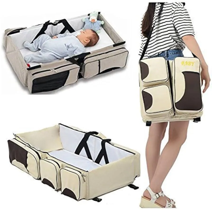 Baby Travel Bag 3-in-1 Changing Table Cot - SC- SC-2693