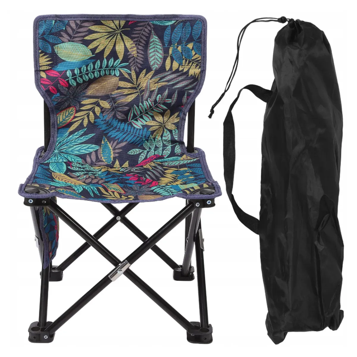 Folding Fishing Chair With Carrying Bag Portable - C100415