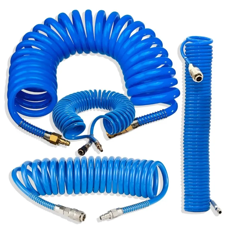 ONEX POLYURETHANE SPIRAL HOSE 20M - 1/4' AIR COMPRESSOR HOSE - 10 BAR- OX-852