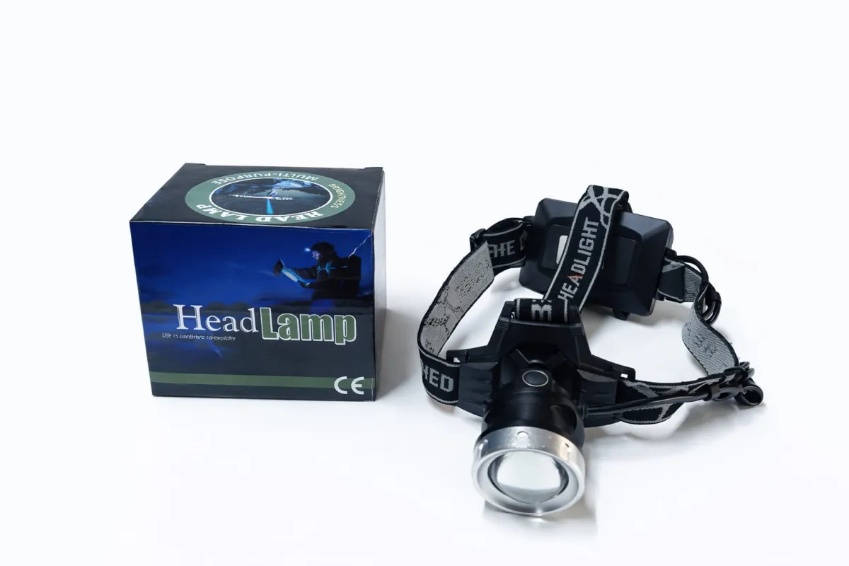 Head Lamp BL-8070 P50 3×18650 Battery KDM0319