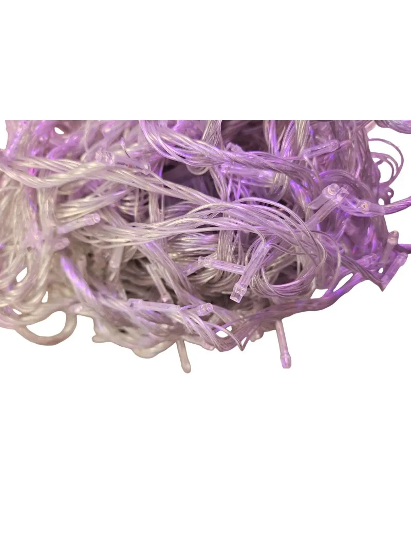 Indoor Christmas lights 500L, warm white, silicone KYS0219
