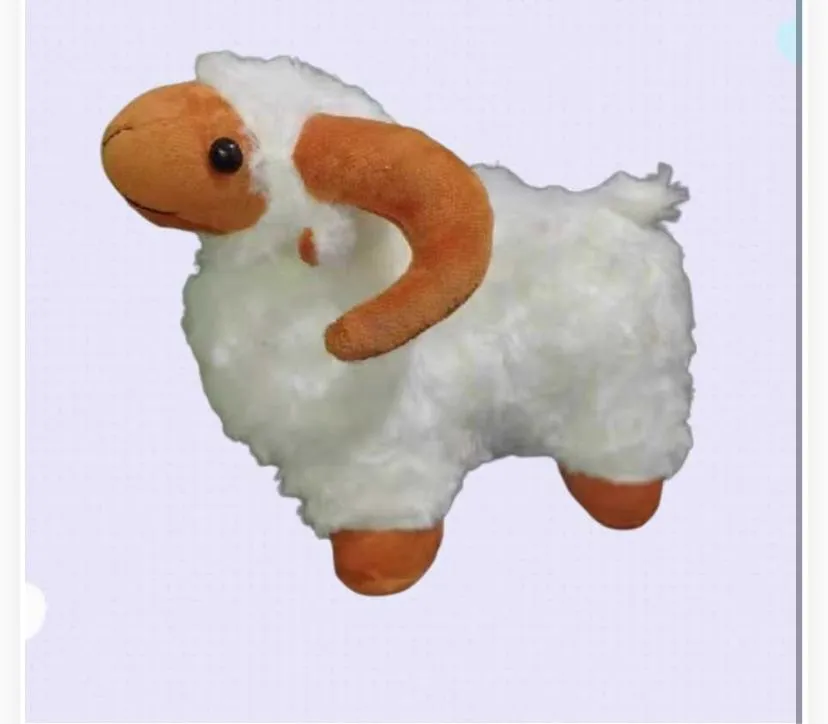 Standing Ram / Horned Sheep Plush Toy